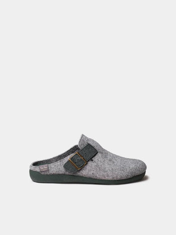 Zapatillas de casa hombre - Zapatilla tipo zueco para hombre en fieltro reciclado | NORTON-FR - Toni Pons