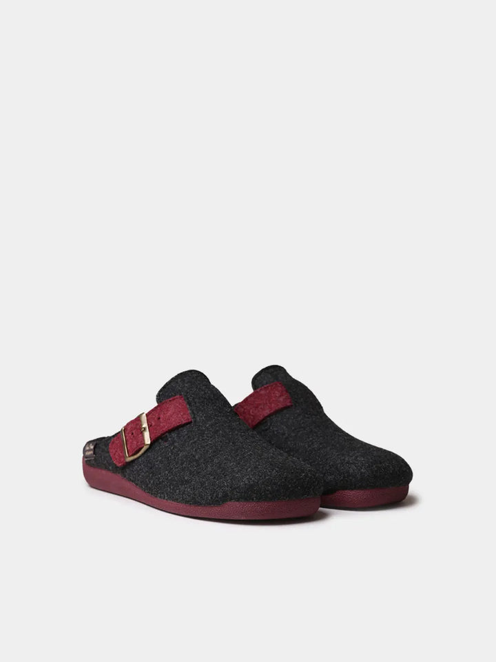 Zapatillas de casa hombre - Zapatilla tipo zueco para hombre en fieltro reciclado | NORTON-FR - Toni Pons