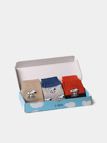 Complementos - Pack de 3 calcetines unisex de Snoopy | PACK-SNOOPY - Toni Pons
