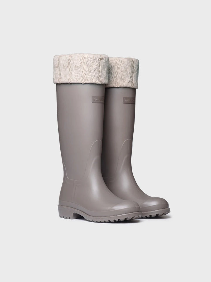 Botines mujer - Bota de agua alta con calcetín de punto para mujer | PUIGMAL - Toni Pons