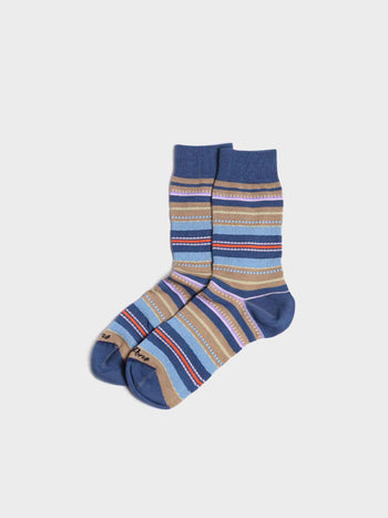 Complementos - Calcetines unisex en algodón a rayas | QUEL-BR - Toni Pons