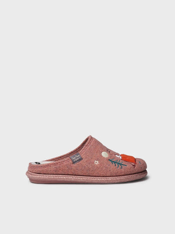 Zapatillas de casa mujer - Slipper de casa en fieltro con motivo Snoopy para mujer | SNOOPY - Toni Pons