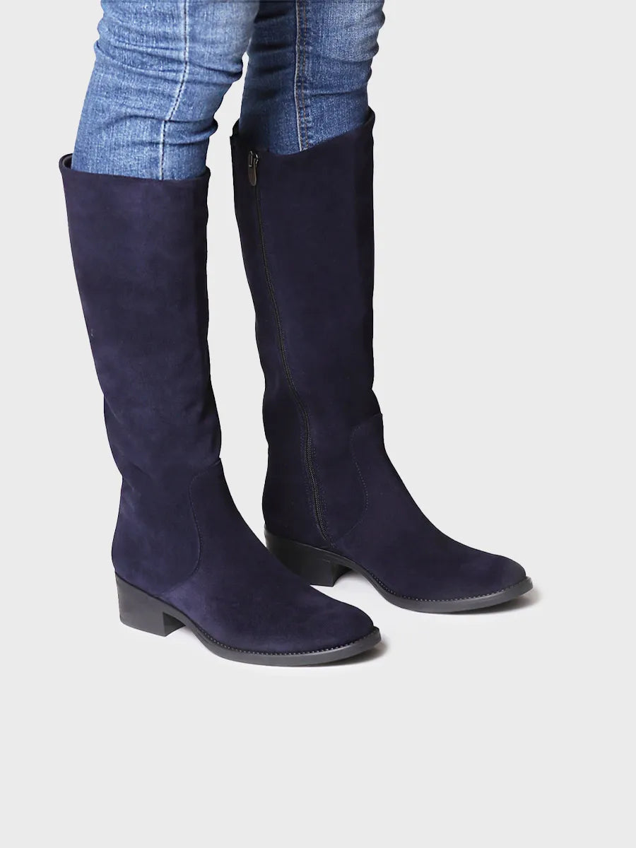 botas mujer - Bota alta para mujer en serraje | TIROL-SY - Toni Pons