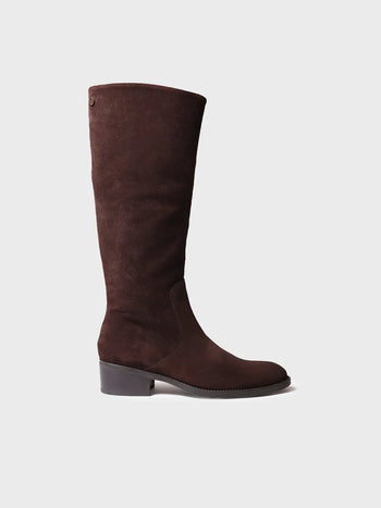 botas mujer - Bota alta para mujer en serraje | TIROL-SY - Toni Pons