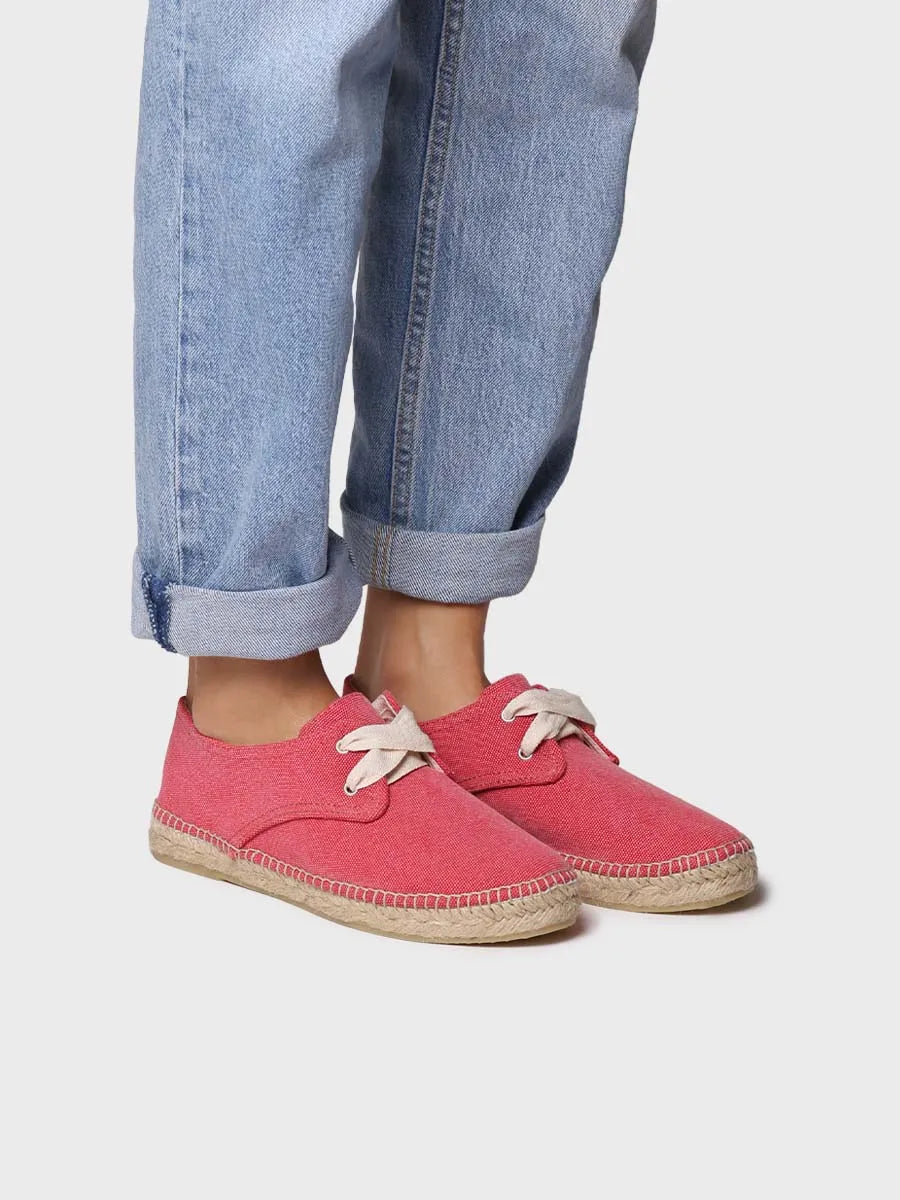 alpargatas mujer - Alpargata vegana de mujer cerrada con cordones | ABRIL  - Toni Pons  