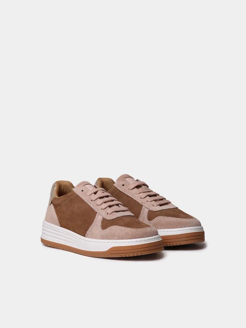 Zapatos con cordones mujer - Sneakers en nobuk y serraje para mujer | AINA  - Toni Pons  