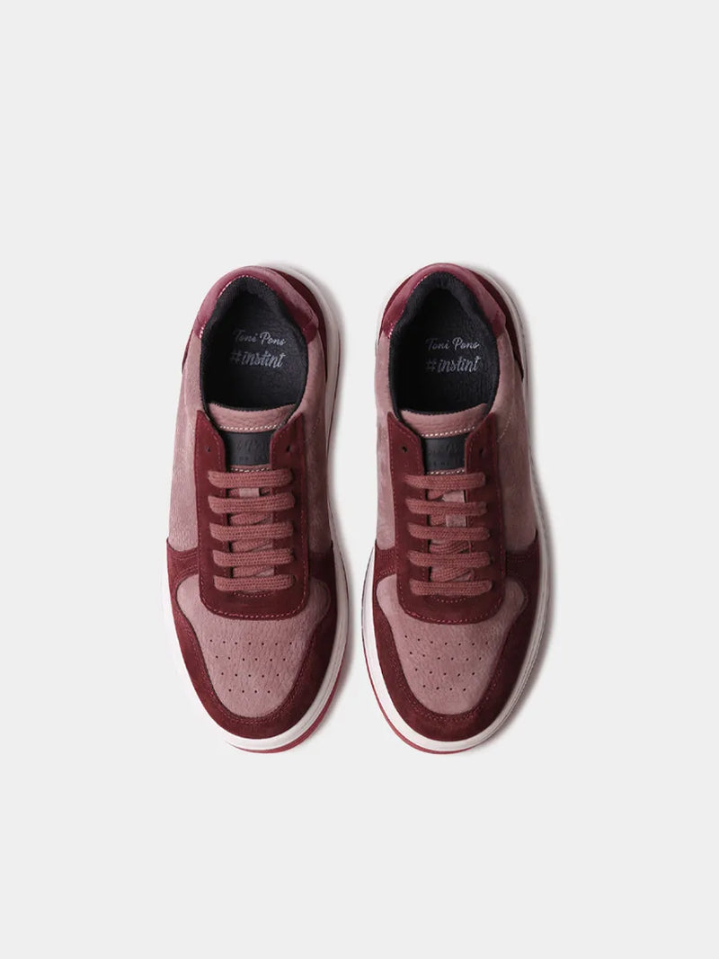 Zapatos con cordones mujer - Sneakers en nobuk y serraje para mujer | AINA  - Toni Pons  