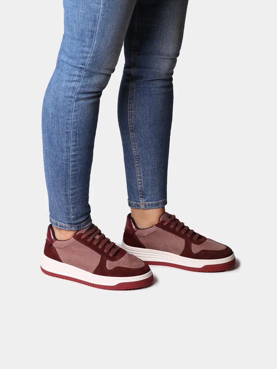 Zapatos con cordones mujer - Sneakers en nobuk y serraje para mujer | AINA  - Toni Pons  
