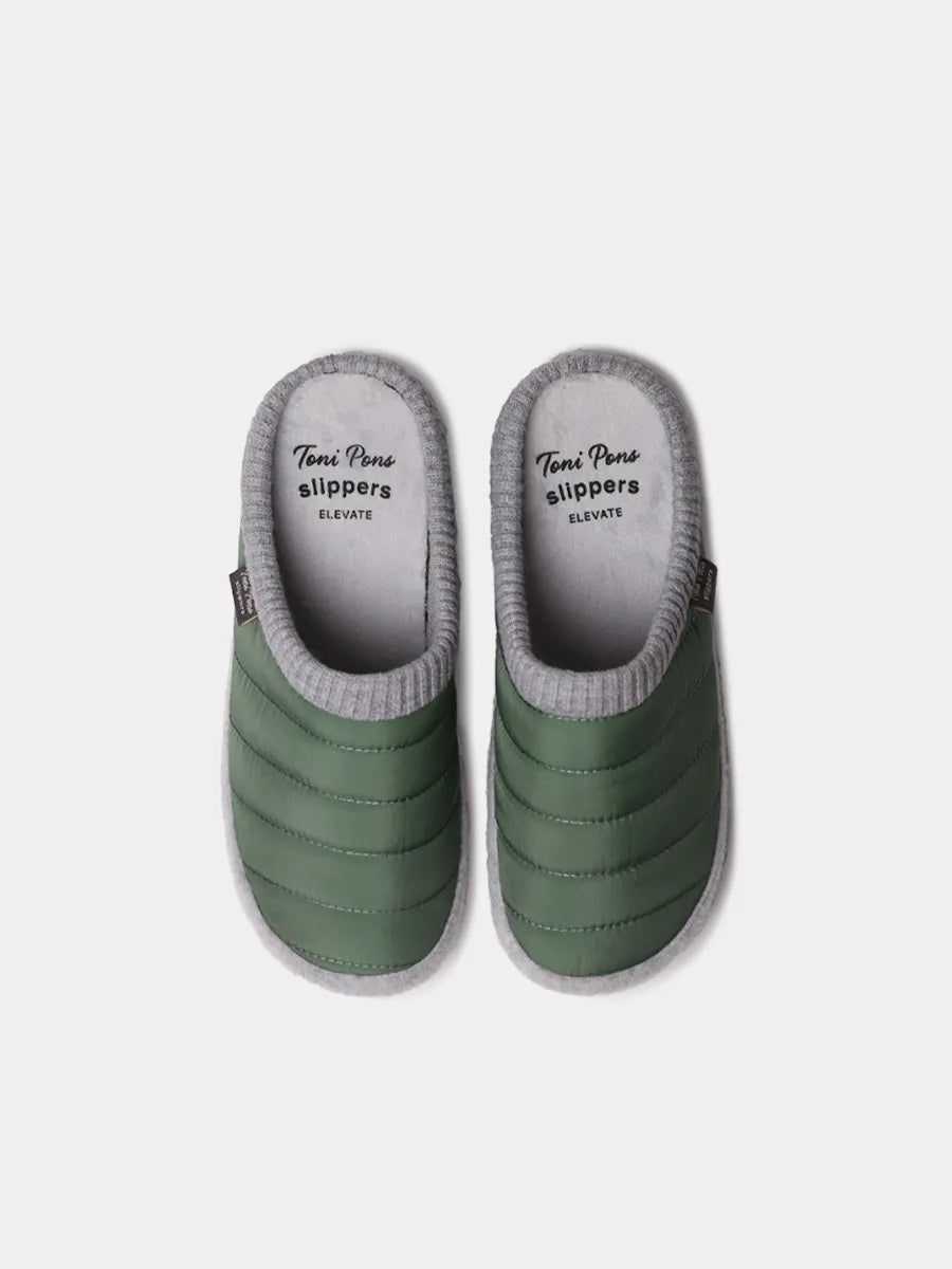 Zapatillas de casa mujer - Slippers acolchadas tipo zueco con cuña para mujer | ALINS  - Toni Pons  