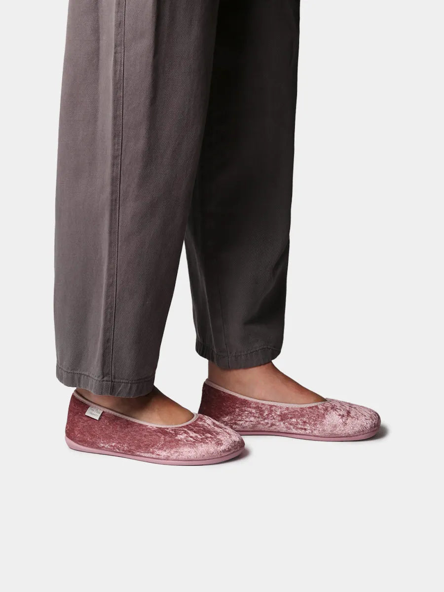 Zapatillas de casa mujer - Zapatillas tipo bailarina de terciopelo para mujer | ALTEA  - Toni Pons  
