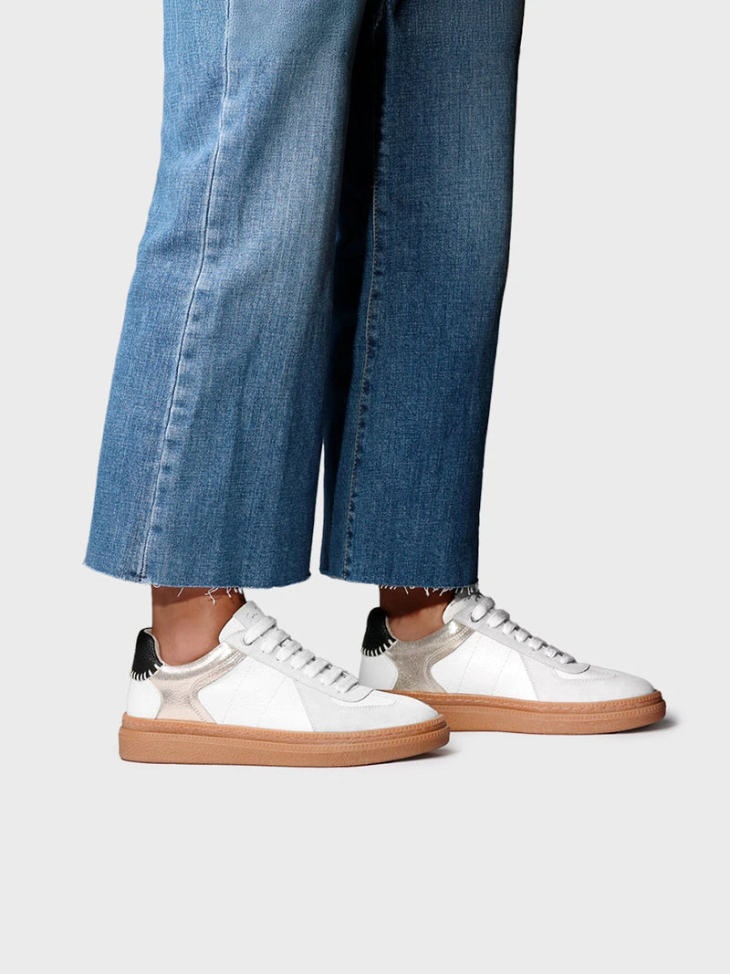 Zapatillas mujer - Zapatilla deportiva en piel para mujer | AUREA  - Toni Pons  