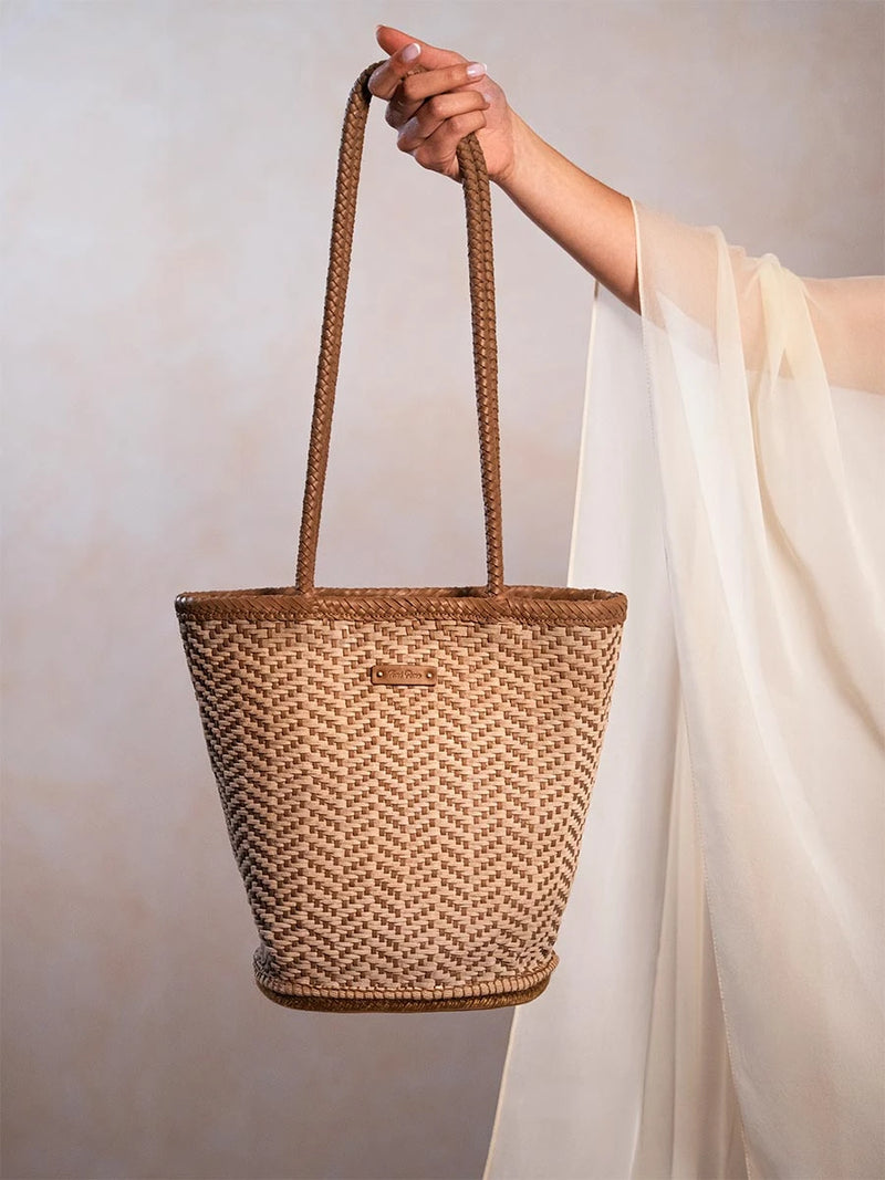  - Bolso en piel trenzada para mujer | BEGUR80  - Toni Pons  