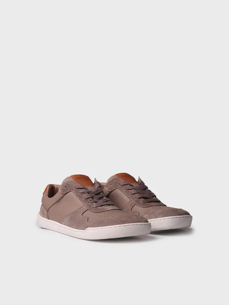 Zapatos unisex - Zapatilla deportiva barefoot unisex en piel | BERNAL  - Toni Pons  