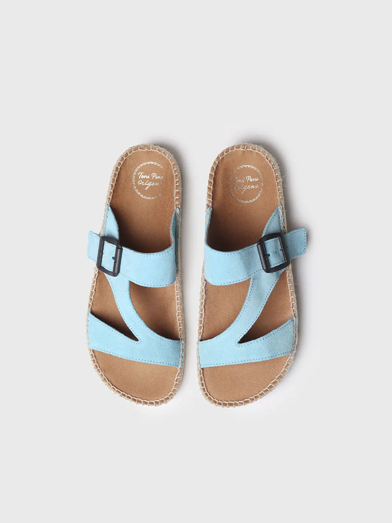 Sandalias mujer - Sandalia plana con tiras cruzadas  - Toni Pons  