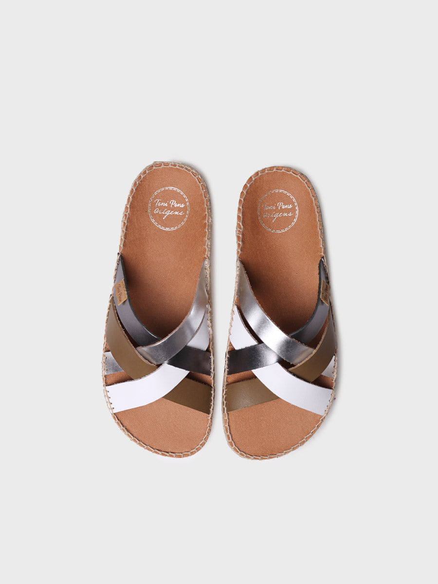 Sandalias mujer - Sandalia de mujer tipo BIO en piel  - Toni Pons  