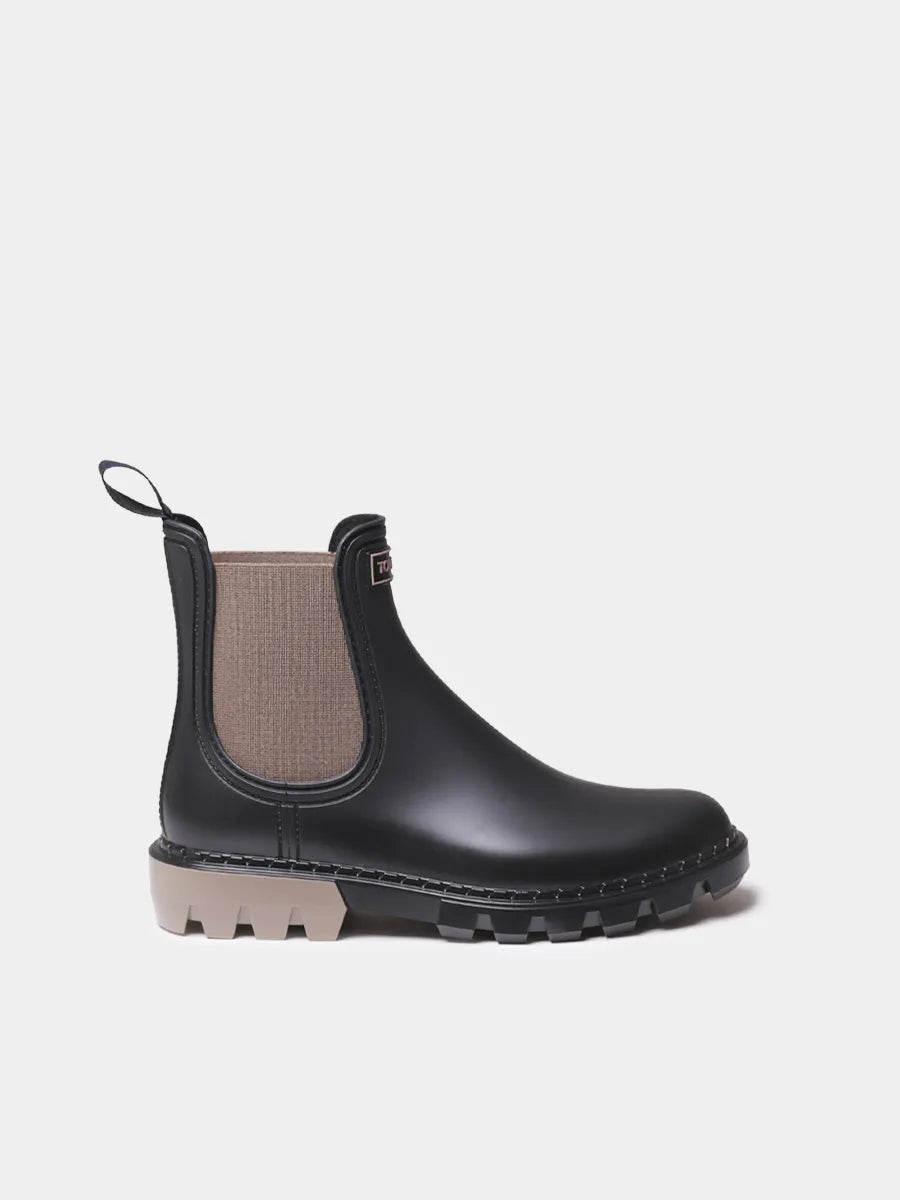 Botines mujer - Botines de lluvia para mujer con gomas en contraste | CAEN  - Toni Pons  