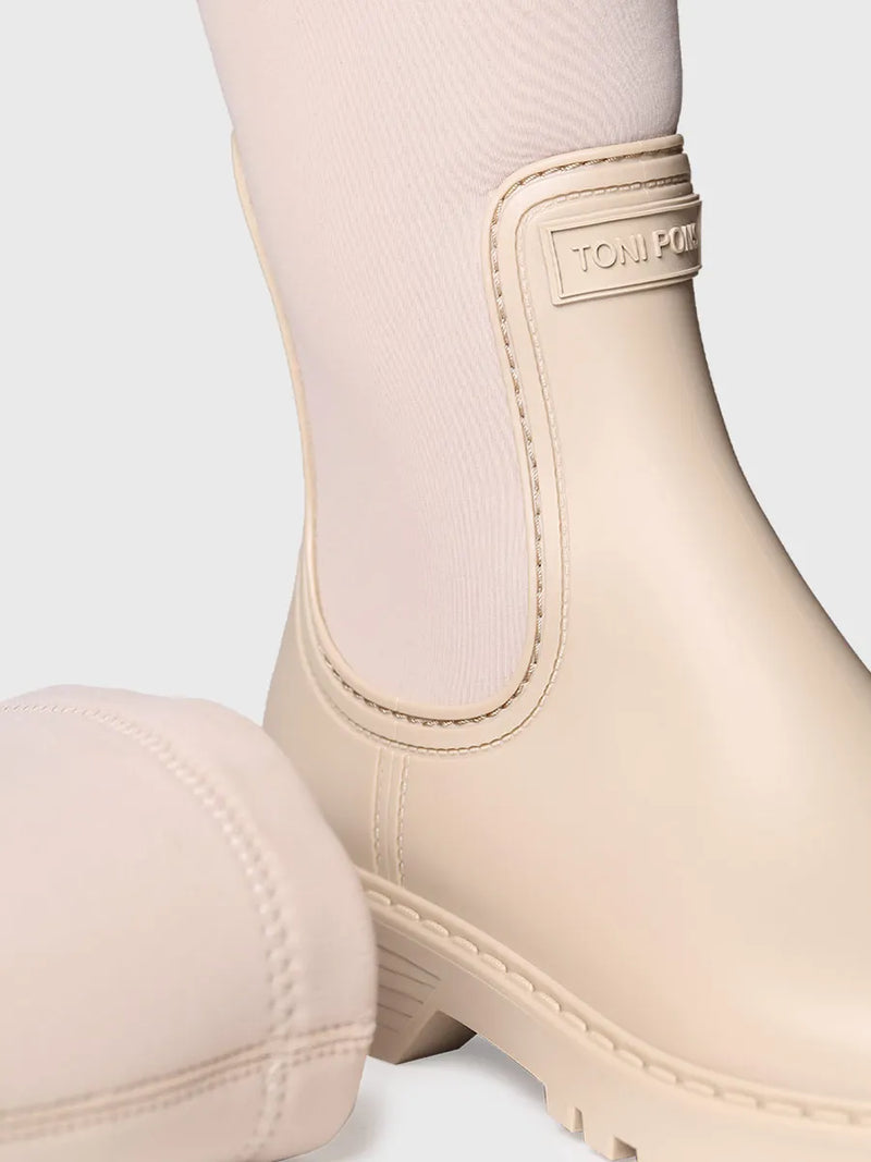 Botas mujer - Bota alta de agua para mujer en goma y licra | CARDIFF  - Toni Pons  