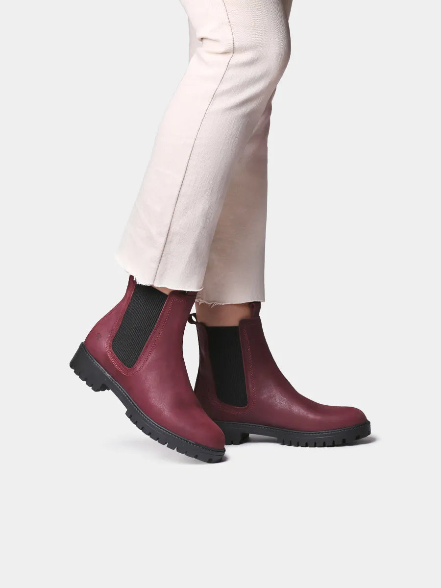 Botines mujer - Botines de mujer en piel con elásticos laterales | CARLA-NL  - Toni Pons  