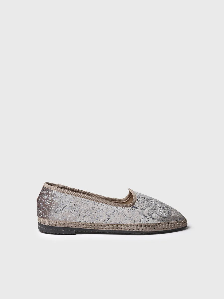 zapatos mujer - Bailarinas de tejido Jacquard aterciopelado para mujer | CATIA  - Toni Pons  