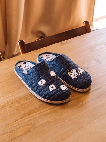 Zapatillas de casa hombre - Zapatillas tipo zueco para hombre de Snoopy | CHARLIE  - Toni Pons  