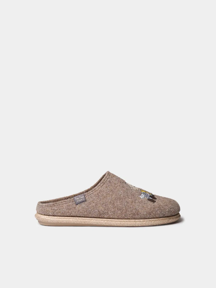Zapatillas de casa hombre - Zapatillas tipo zueco para hombre de Snoopy | CHARLIE  - Toni Pons  