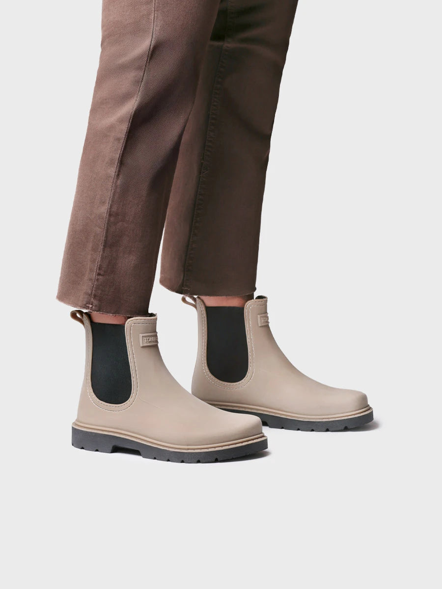 Women's barefoot rubber rain ankle boot | CHERYL