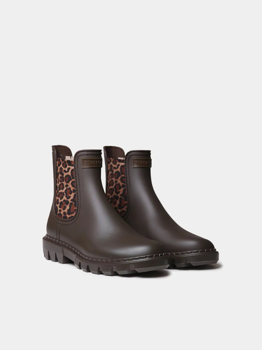 Botines mujer - Botines de agua para mujer con elásticos en animal print | CLAYTON  - Toni Pons  