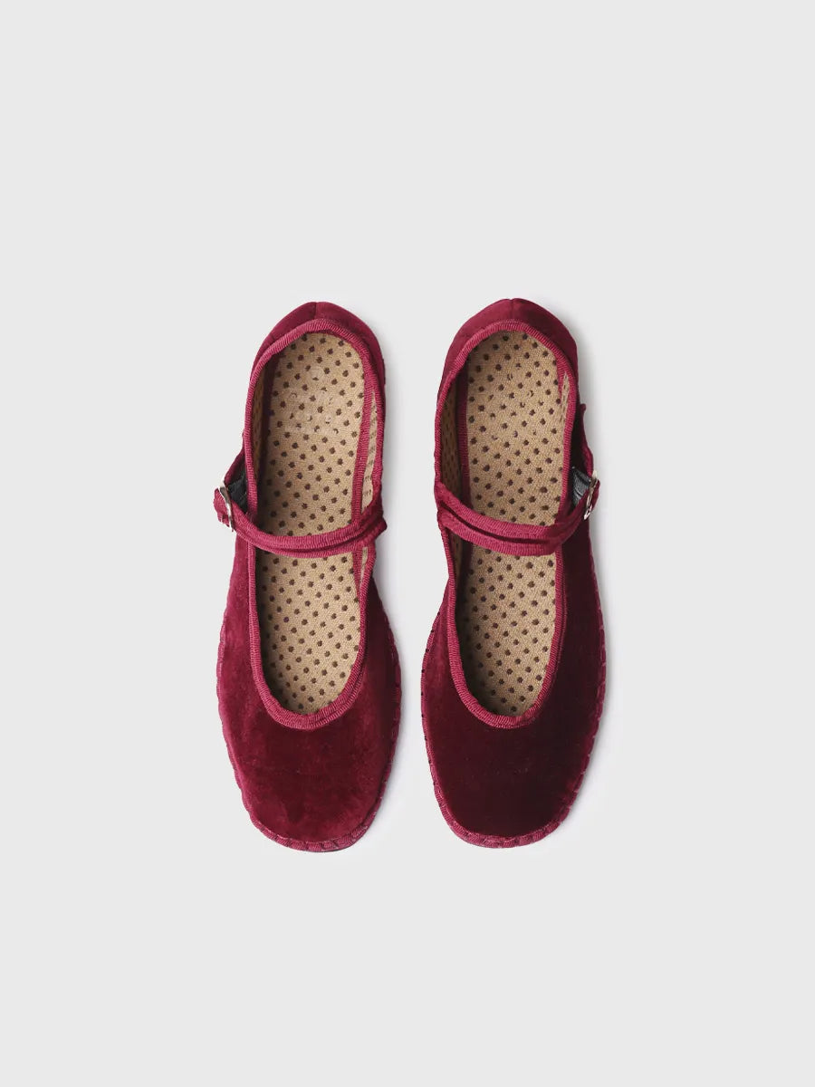 zapatos mujer - Mary Jane para mujer en terciopelo | CLOE  - Toni Pons  