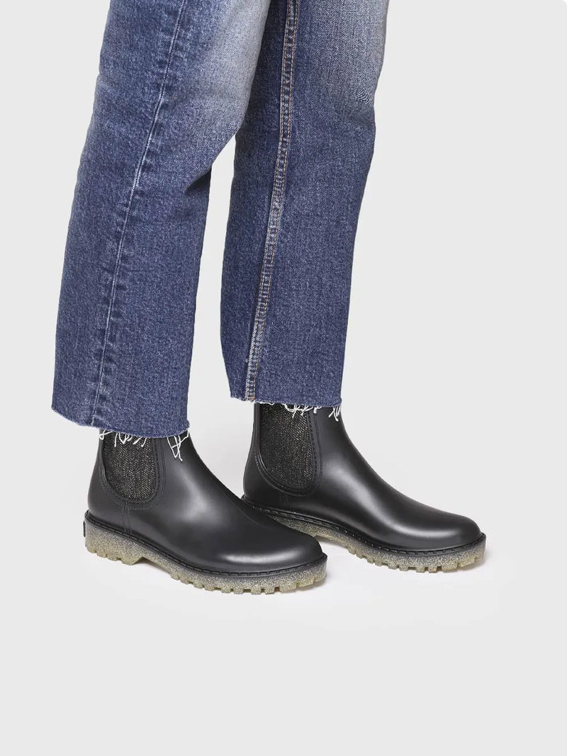 botines mujer - Bota baja de agua para mujer tipo Chelsea | COLONIA  - Toni Pons  