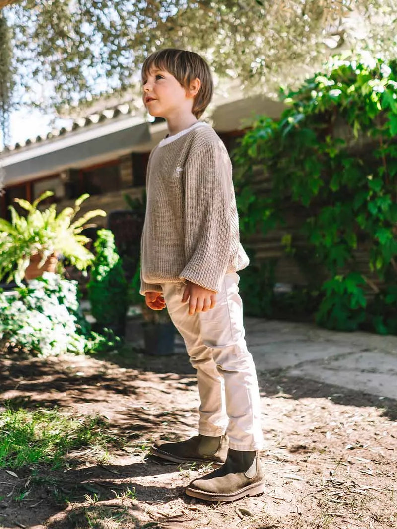 botines infantiles - Botín Chelsea para niños en serraje | CORA-SY  - Toni Pons  