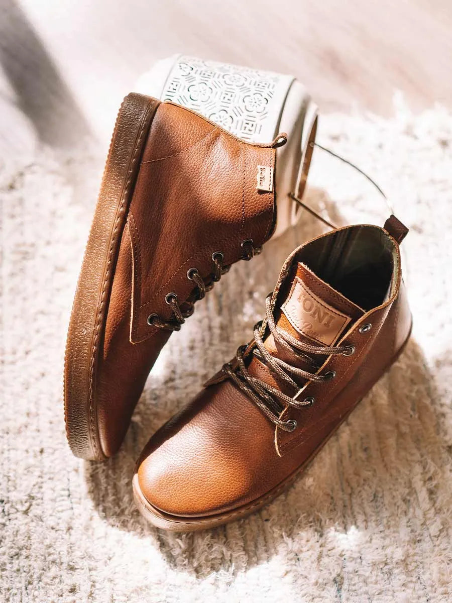 botines hombre - Botines con cordones para hombre en piel | DALTON-PO  - Toni Pons  