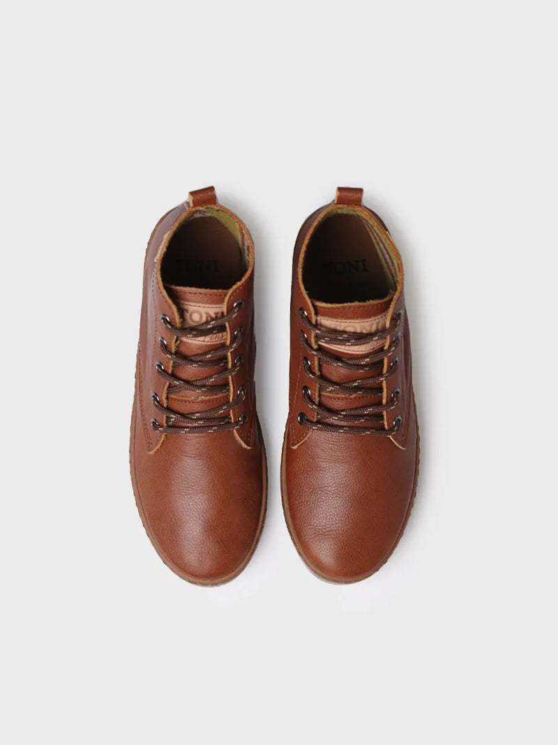 botines hombre - Botines con cordones para hombre en piel | DALTON-PO  - Toni Pons  