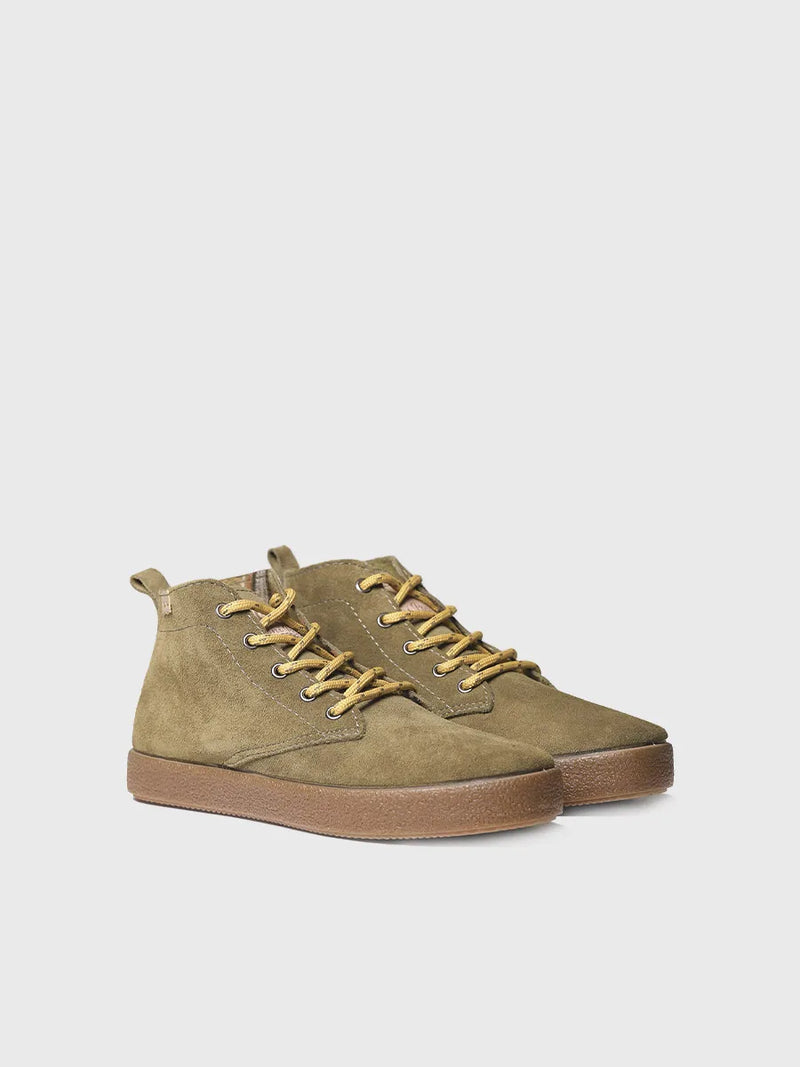 botines hombre - Botín con cordones para hombre en serraje | DALTON-SY  - Toni Pons  