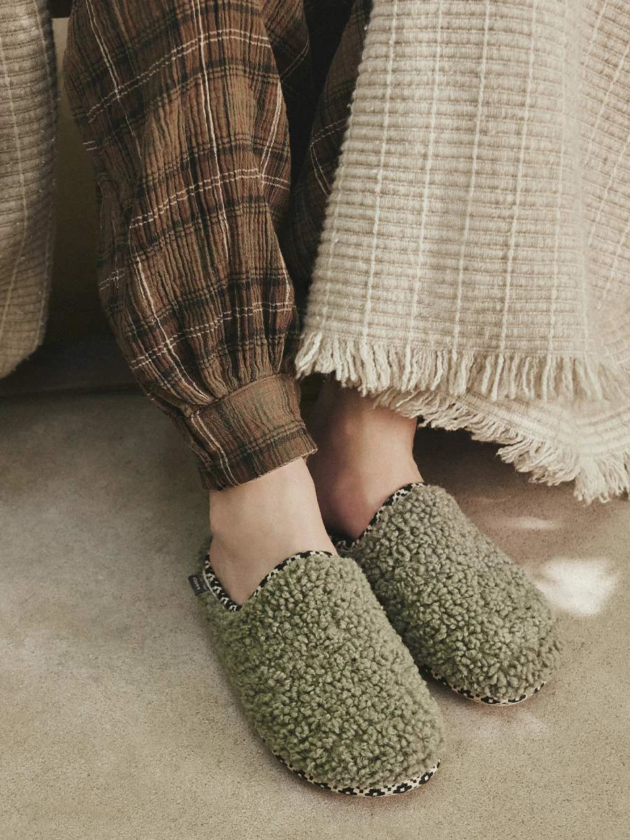 Shearling slipper for women | DARLA-SB