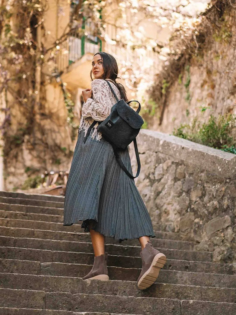 botines mujer - Botín en piel nobuk para mujer | DAVINIA  - Toni Pons  