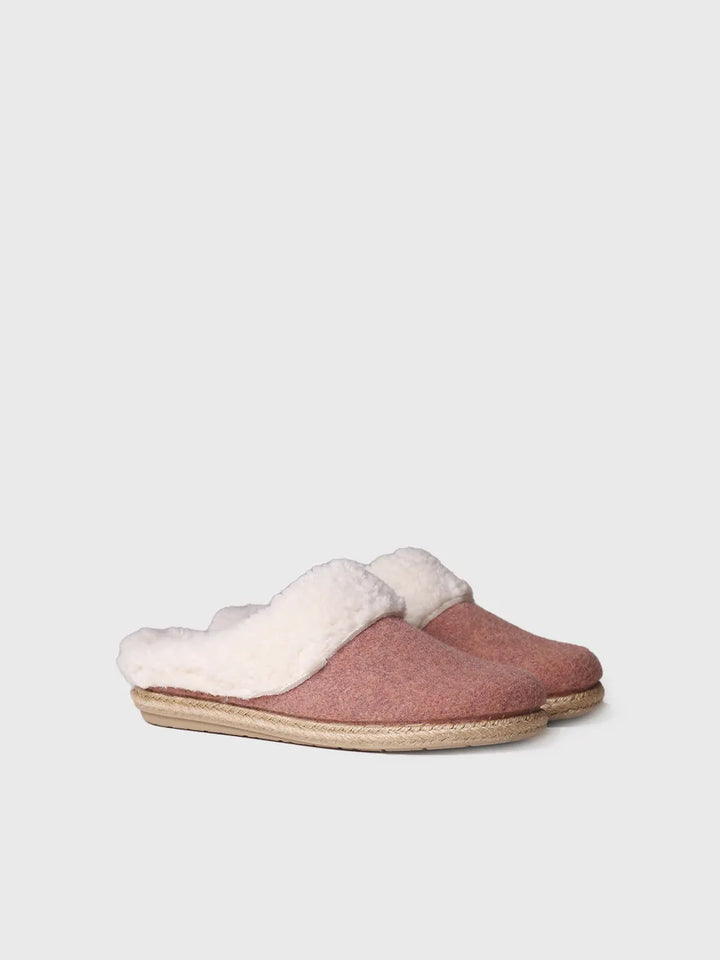 zapatillas de casa mujer - Slippers para mujer en fieltro y borrego | DELI-BF  - Toni Pons  