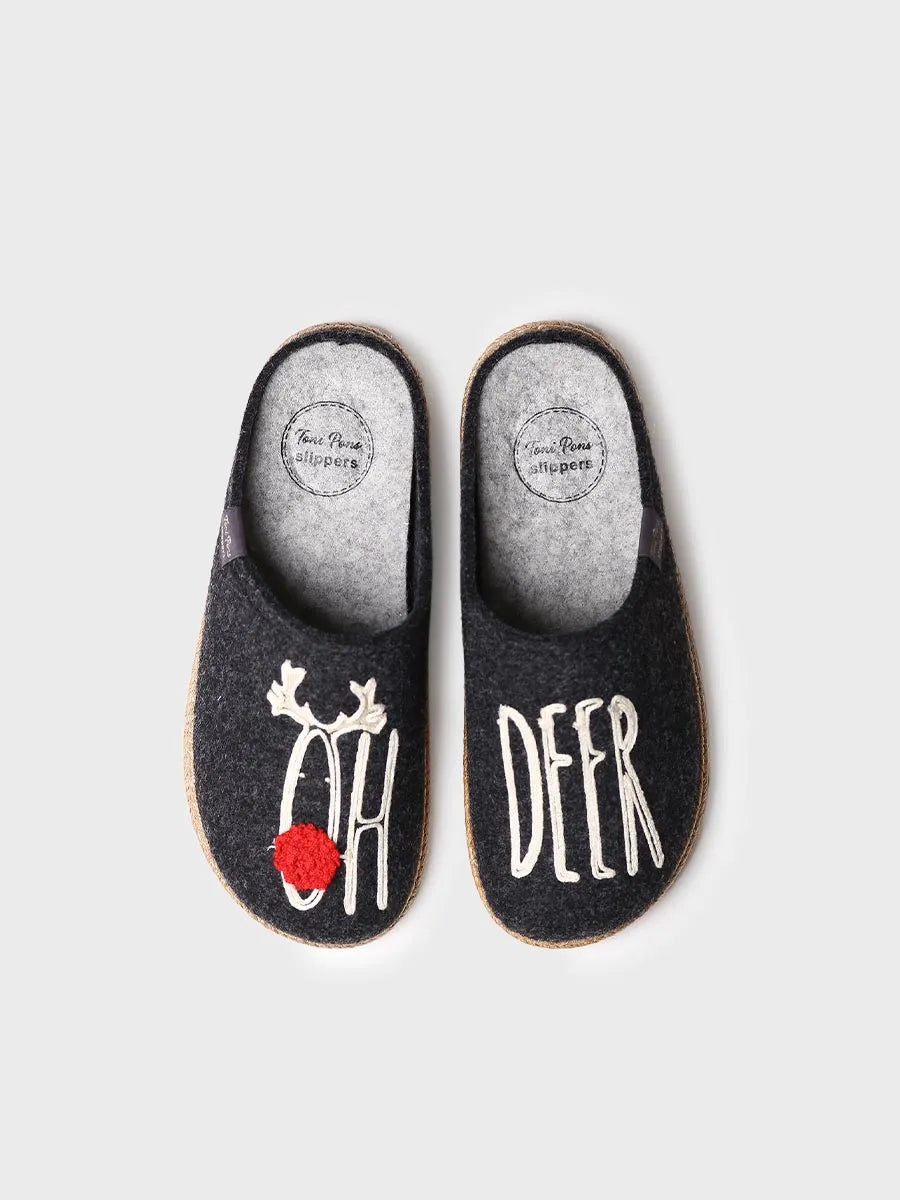  - Slippers para mujer en fieltro  | DELI-DR  - Toni Pons  