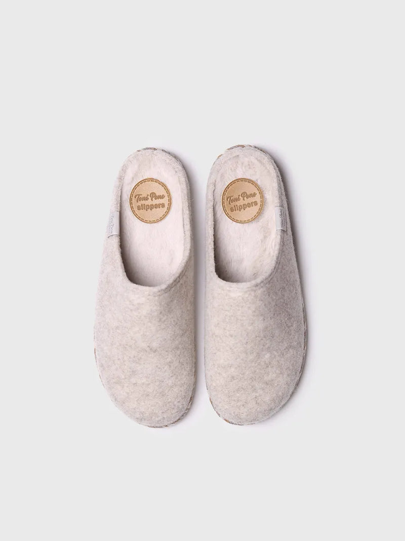 zapatillas de casa mujer - Slippers para mujer en fieltro | DELI-FP  - Toni Pons  