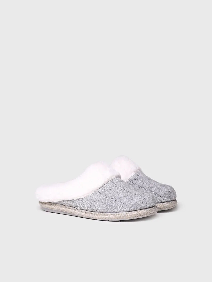  - Slippers para mujer en tejido trenzado y pelo sintético  | DELI-SC  - Toni Pons  