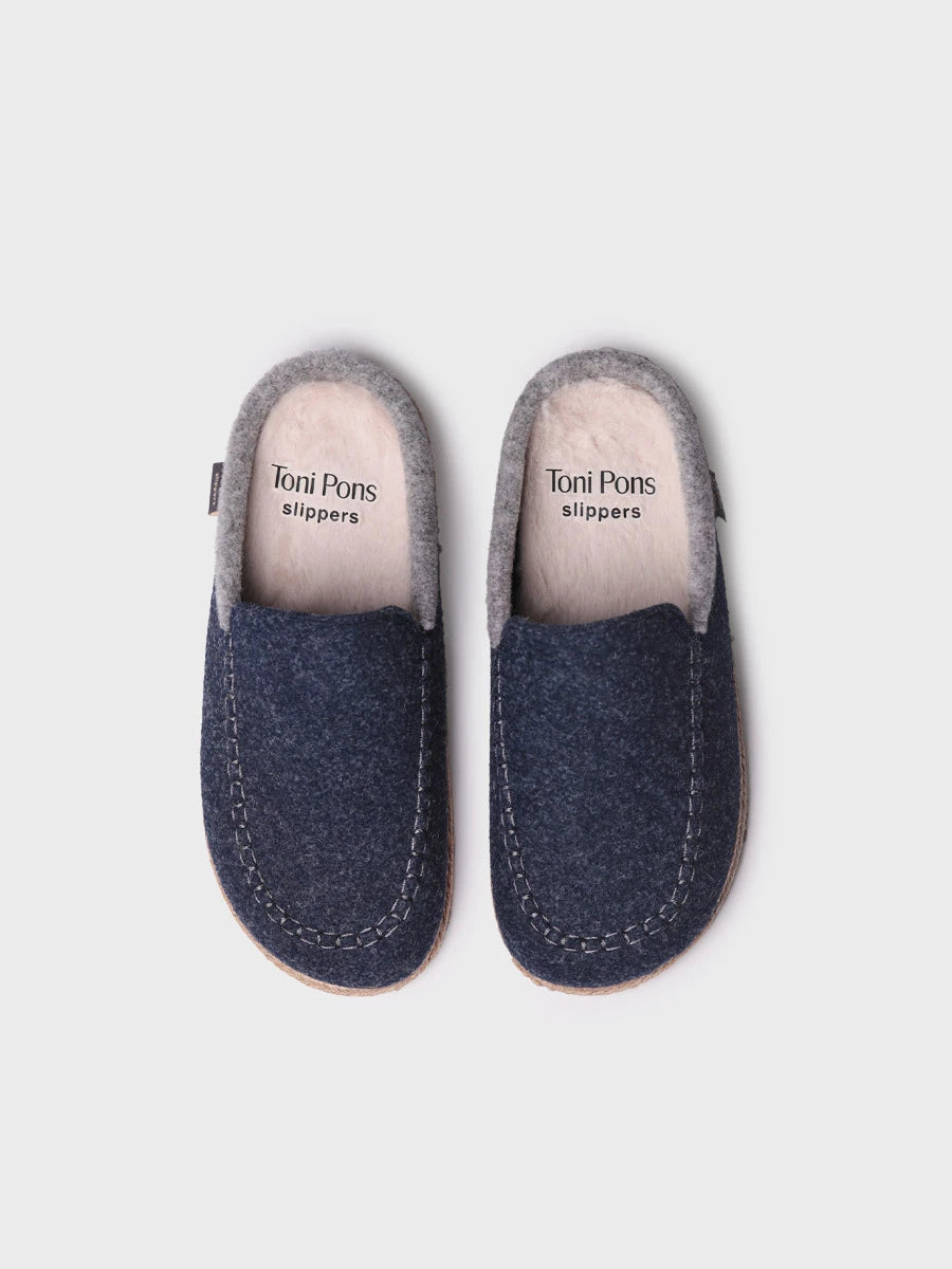 Open felt slipper for women | DENVER-FP