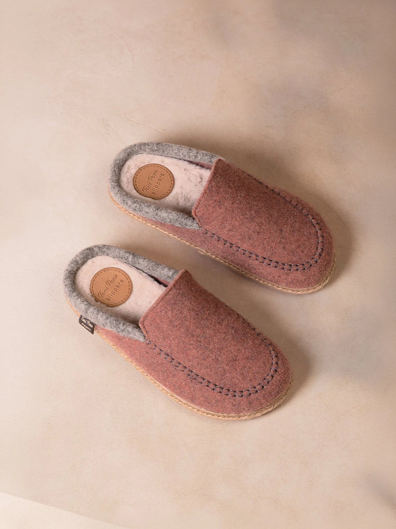 Zapatillas de casa mujer - Slipper abierta en fieltro para mujer | DENVER-FP  - Toni Pons  