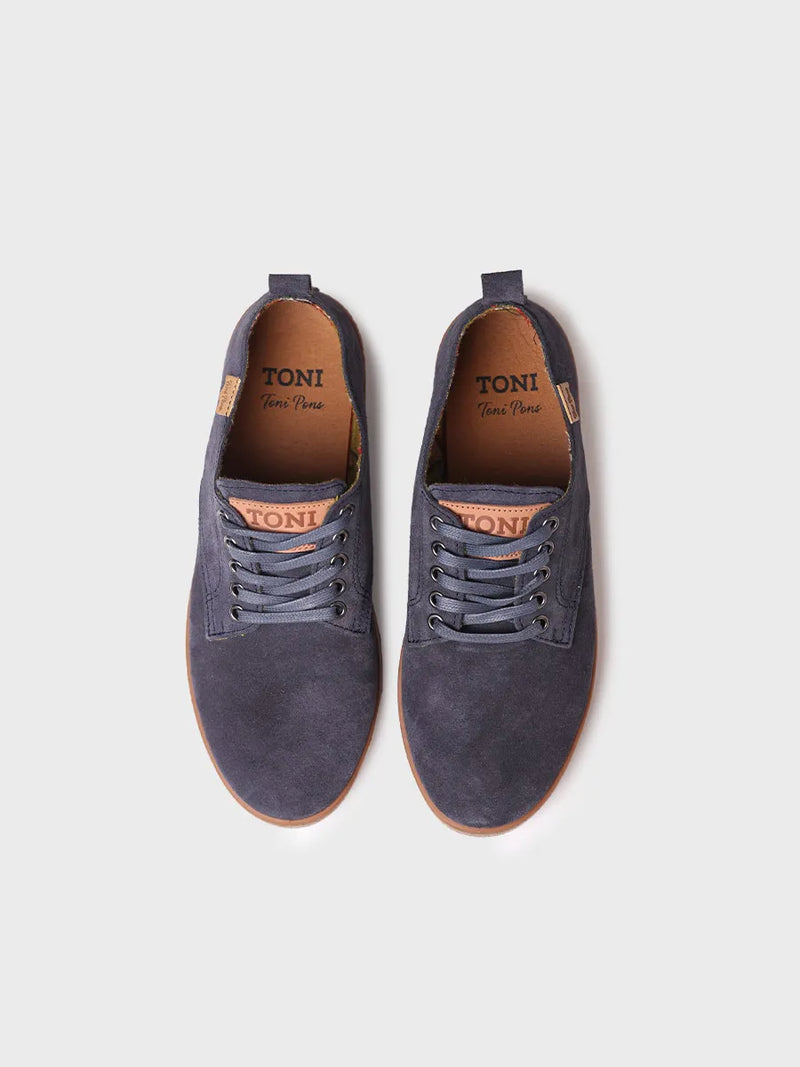  - Zapato de cordones para hombre en serraje  | DERBY-SY  - Toni Pons  
