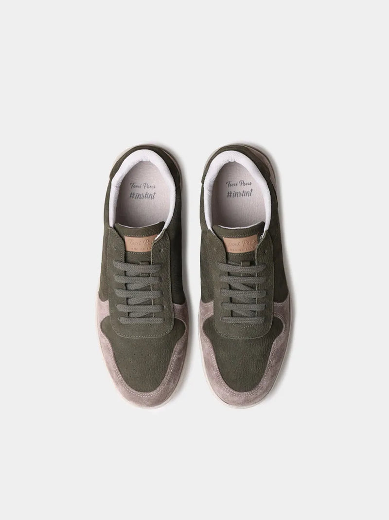 Zapatos con cordones hombre - Sneakers para hombre en serraje | DUBLIN  - Toni Pons  