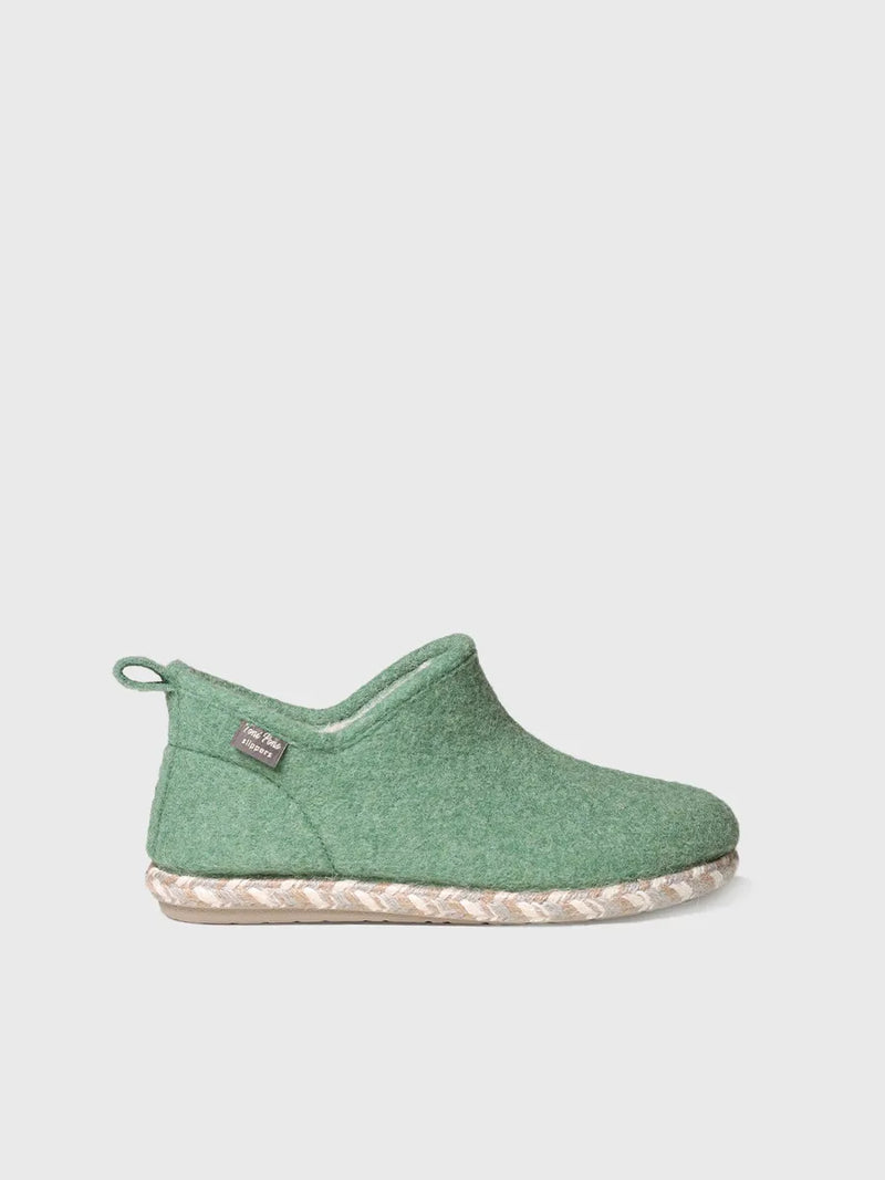 zapatillas de casa mujer - Slipper abotinada para mujer en fieltro | DUNA-FP  - Toni Pons  