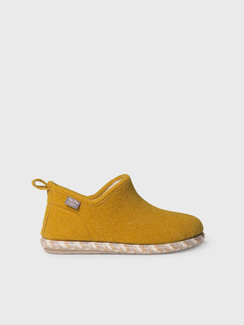zapatillas de casa mujer - Slipper abotinada para mujer en fieltro | DUNA-FP  - Toni Pons  