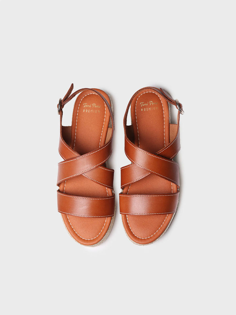 Sandalias mujer - Sandalia de plataforma de tiras  - Toni Pons  
