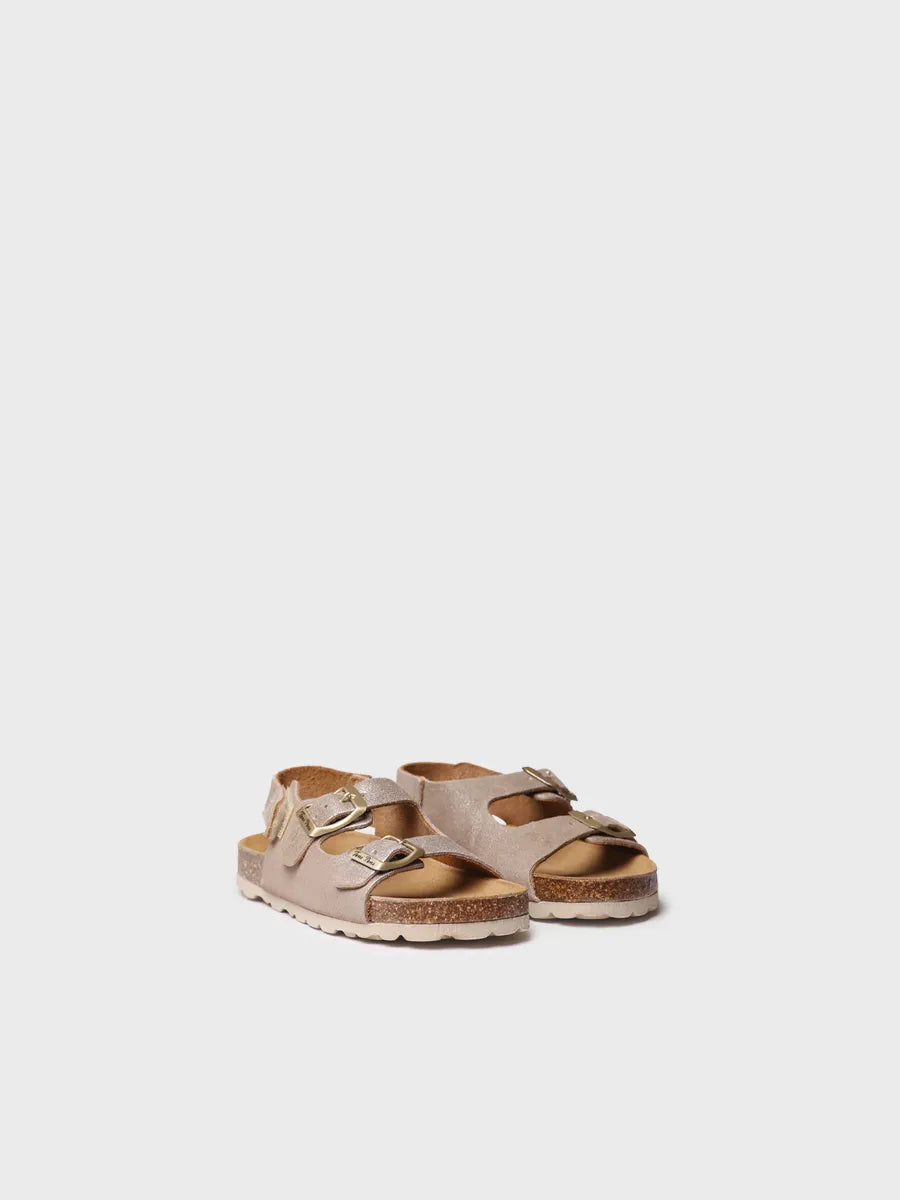 sandalias infantiles - Sandalia BIO para niños en serraje | ELLIOT-QT  - Toni Pons  