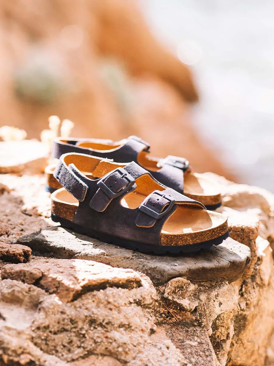 sandalias infantiles - Sandalia BIO para niños en serraje | ELLIOT-QT  - Toni Pons  