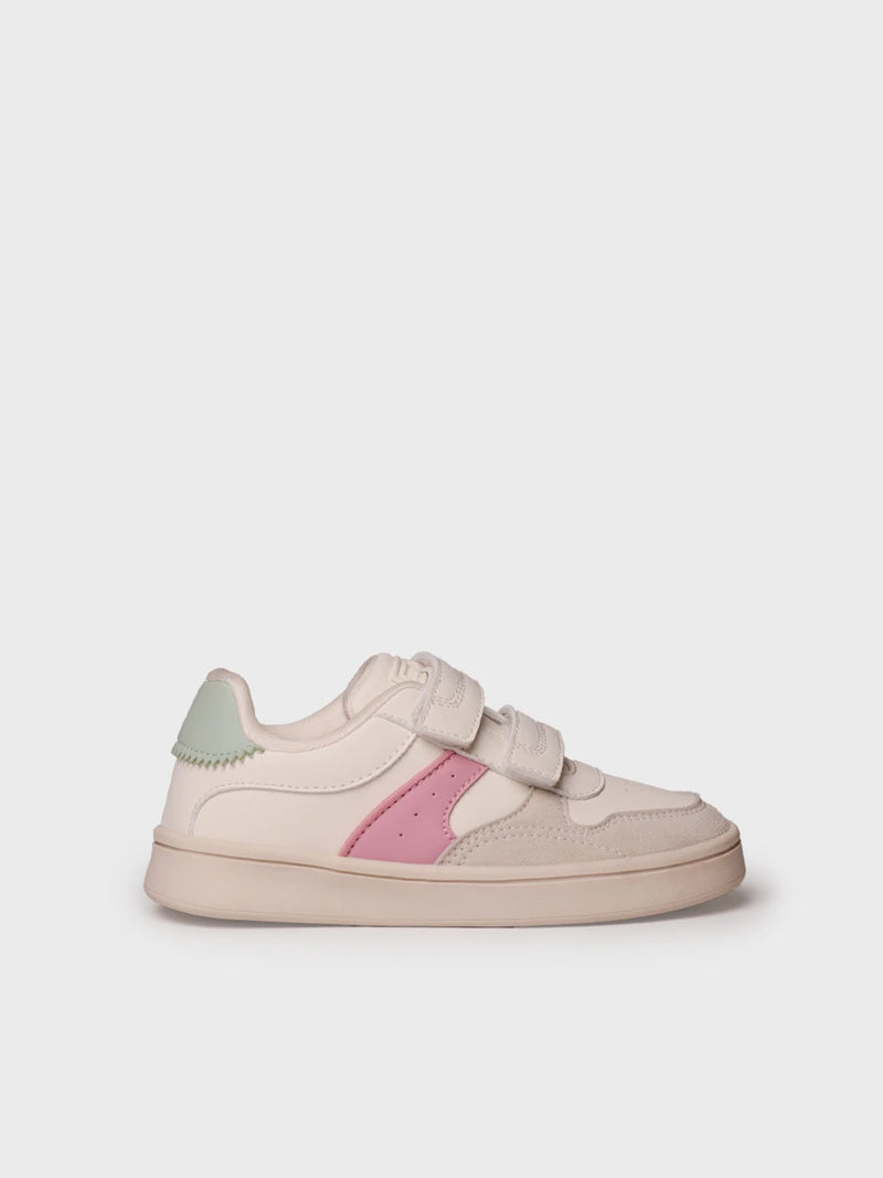 Zapatos infantiles - Zapatilla deportiva infantil en piel con velcro | ENZA  - Toni Pons  
