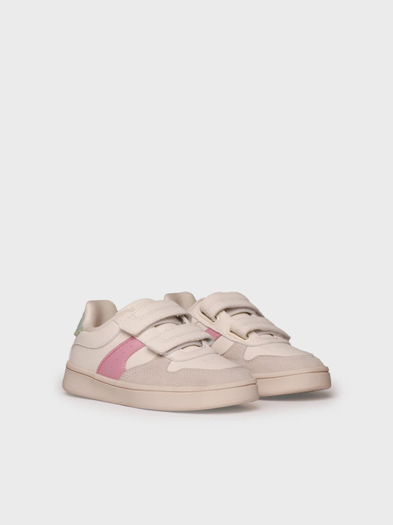 Zapatos infantiles - Zapatilla deportiva infantil en piel con velcro | ENZA  - Toni Pons  